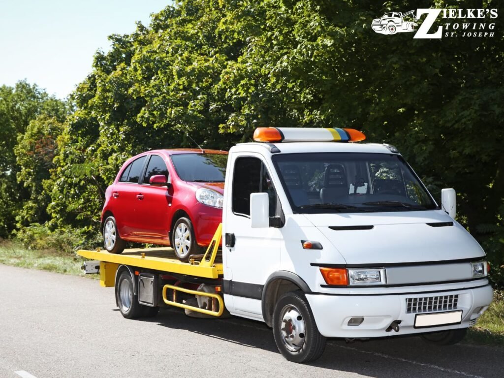 24-hour roadside assistance on US-31 Saint Joseph Michigan Zielke Towing 49085 Berrien County