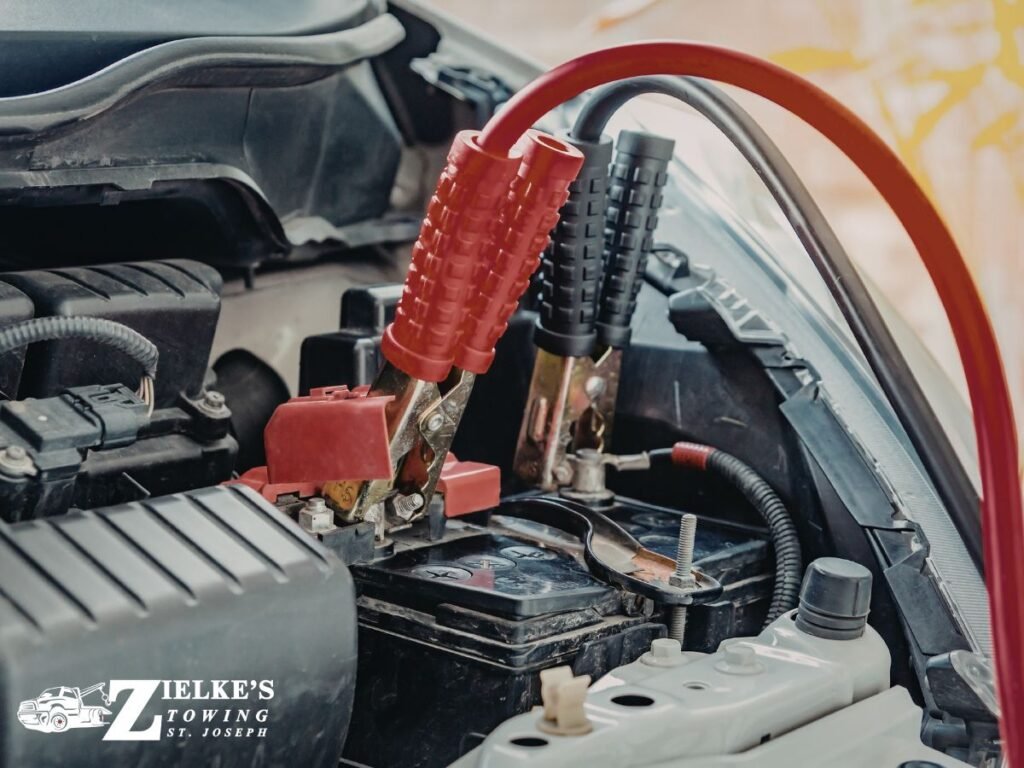 Zielke Towing St Joseph MI roadside assistance jump start service Berrien County 49085 24 hours